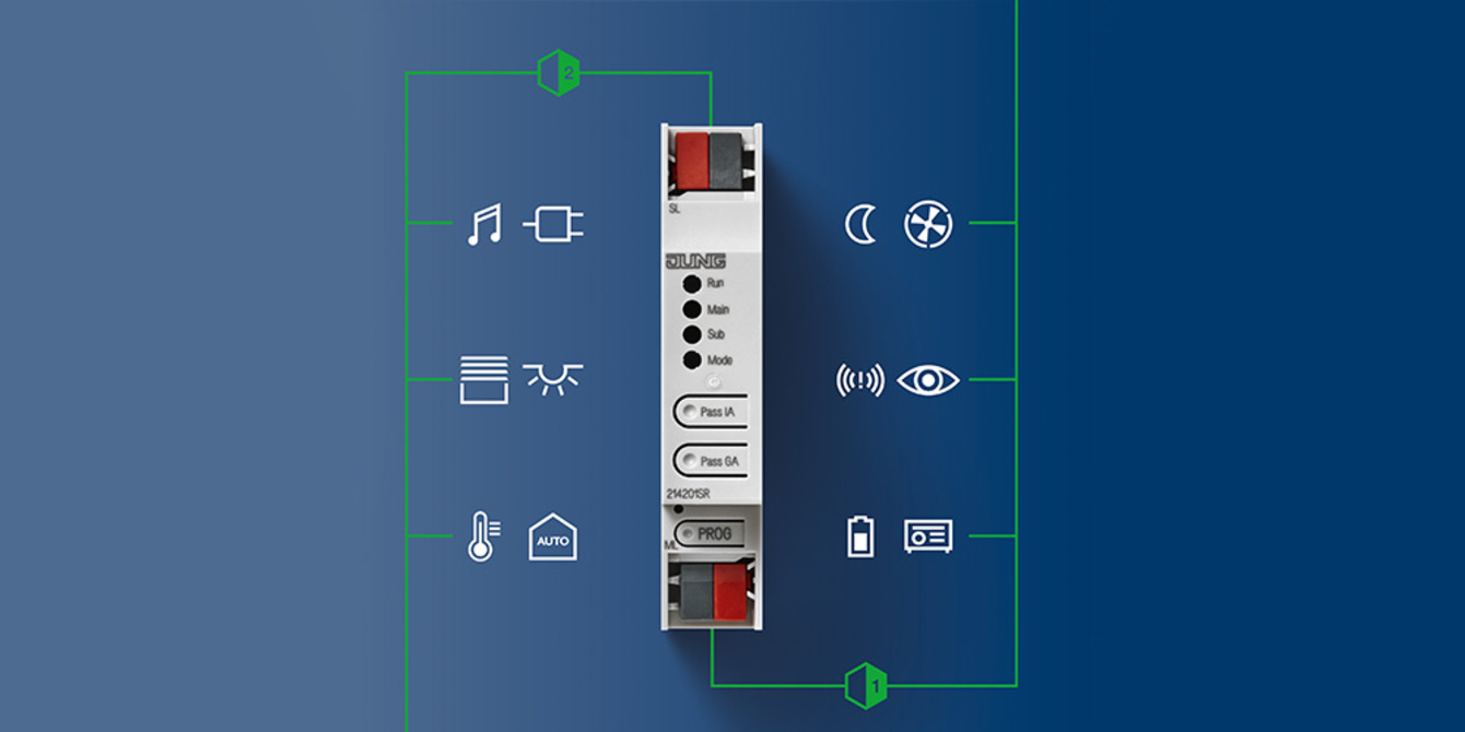 KNX Bereichs- und Linienkoppler bei Schmid Elektro in Kolbermoor